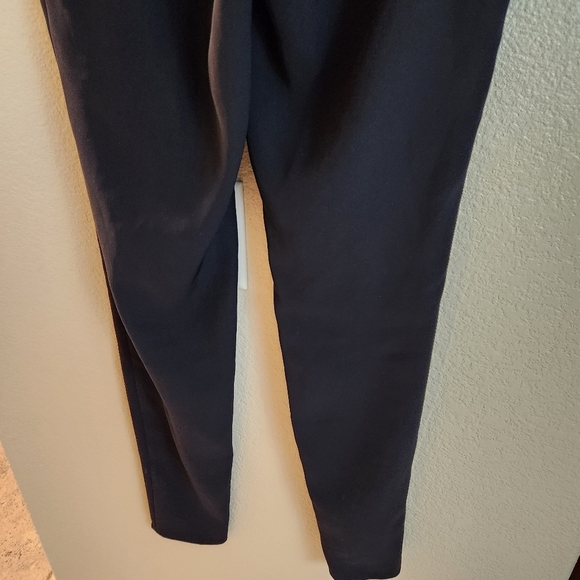 Fashion Star for Express Black Slim Ankle Zip Tuxedo Trouser Pants Size 0 - Picture 9 of 9